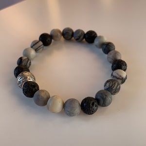 Lava Rock Bracelet